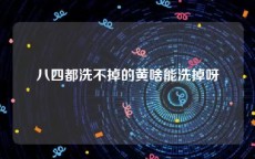 八四都洗不掉的黄啥能洗掉呀