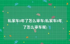 私家车8年了怎么审车(私家车8年了怎么审车呢)