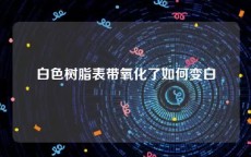 白色树脂表带氧化了如何变白