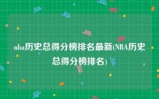 nba历史总得分榜排名最新(NBA历史总得分榜排名)