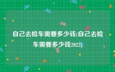 自己去检车需要多少钱(自己去检车需要多少钱2022)