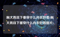 胸大而且下垂穿什么内衣好看(胸大而且下垂穿什么内衣好看图片)