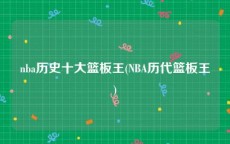 nba历史十大篮板王(NBA历代篮板王)