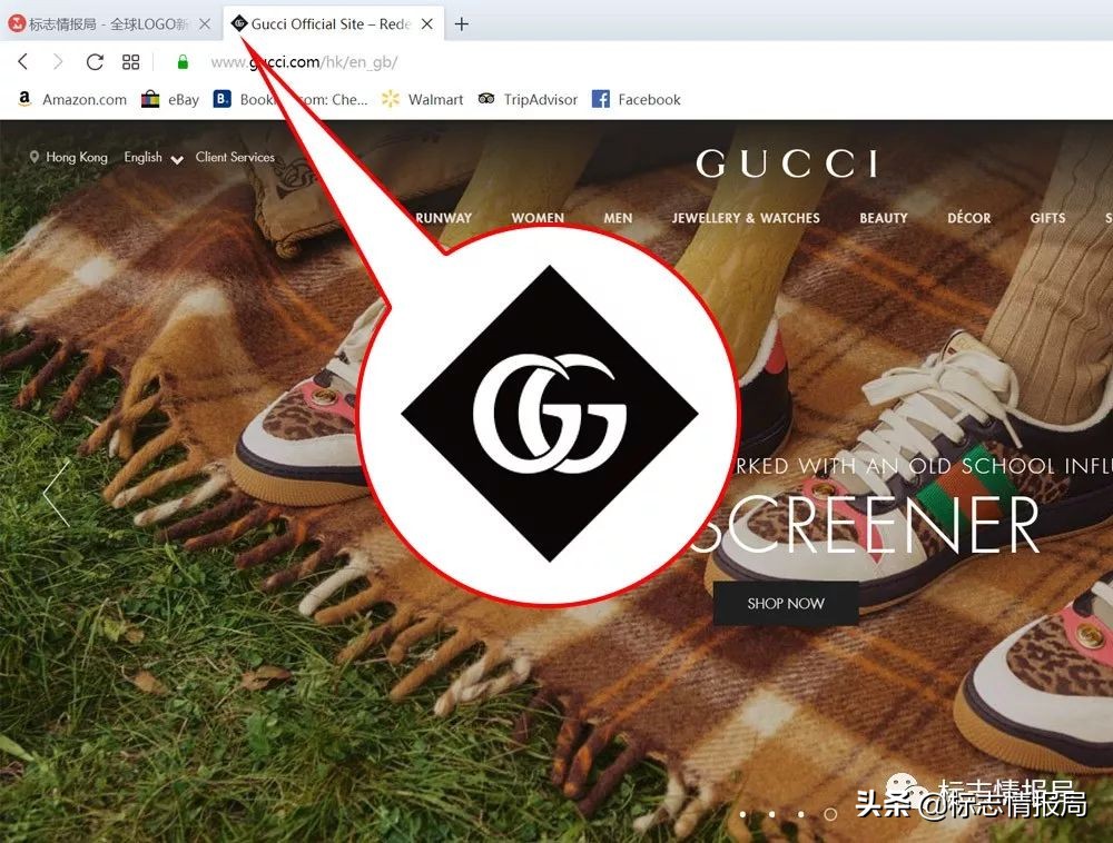 古驰 Gucci 悄悄换上新LOGO？其实已用很多年