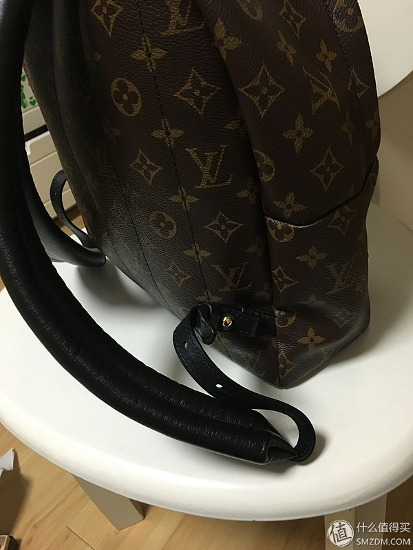 #本站首晒# 新的妈咪包到手：louis vuitton 路易威登 MONOGRAM BACKPACK 热门背包中号款  ​