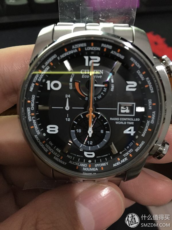 CITIZEN 西铁城 Eco-Drive AT9010-52E 男款光动能腕表