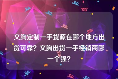 文胸定制一手货源在哪个地方出货可靠？文胸出货一手经销商哪一个强？